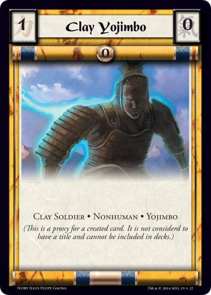 Clay Yojimbo Token